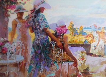 On the Terrace PP 1997 Limited Edition Print - Pino On the Terrace PP 1997 Limited Edition Print - Pino