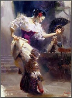 Dancer Embellished Limited Edition Print - Pino Dancer Embellished Limited Edition Print - Pino
