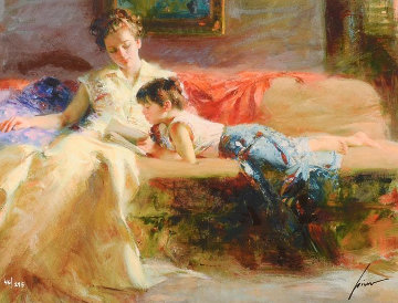 Late Night Reading Limited Edition Print -  Pino