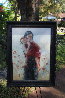 Maternal Instincts CP on Canvas 2008 - Mahogany Frame Limited Edition Print by  Pino - 1