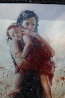Maternal Instincts CP on Canvas 2008 - Mahogany Frame Limited Edition Print by  Pino - 4