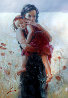 Maternal Instincts CP on Canvas 2008 - Mahogany Frame Limited Edition Print by  Pino - 0
