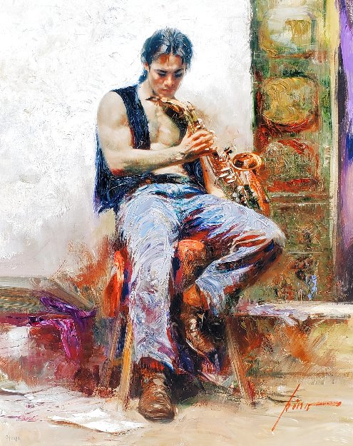 Music Lover PP Limited Edition Print -  Pino