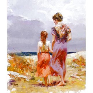 Summer Afternoon AP Embellished Limited Edition Print - Pino Summer Afternoon AP Embellished Limited Edition Print - Pino