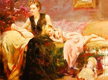 Precious Moments AP Embellished Limited Edition Print - Pino Precious Moments AP Embellished Limited Edition Print - Pino