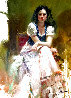 Dreaming Madrid 2009 36x31 - Spain Original Painting by  Pino - 0