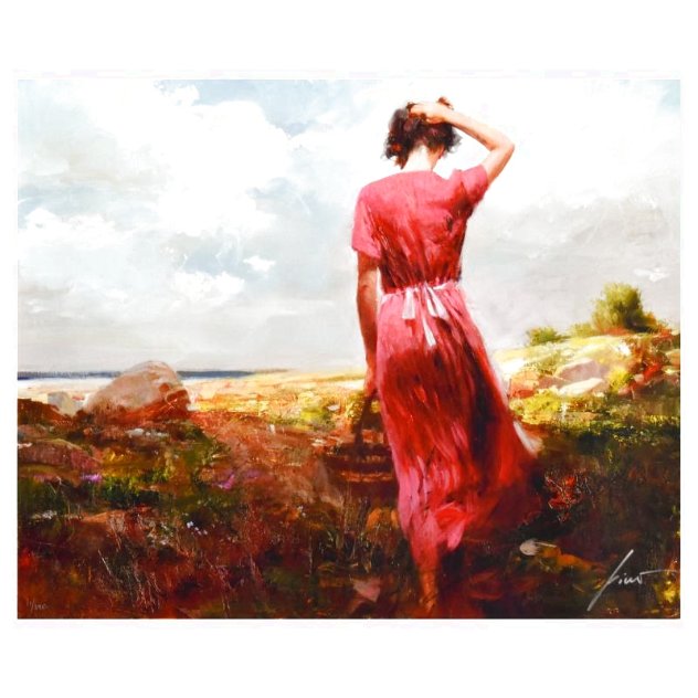 Windy Day Limited Edition Print by  Pino