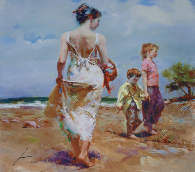 Mediterranean Breeze 2005 Limited Edition Print by Pino Mediterranean Breeze 2005 Limited Edition Print by Pino