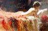 Soft Light AP 2004 Embellished Giclee on Canvas  - Huge Limited Edition Print by  Pino - 0