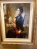 Irene - Framed Oil on Canvas Original Painting by  Pino - 1