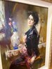 Irene - Framed Oil on Canvas Original Painting by  Pino - 3