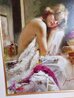 Prelude 2008 - Framed Embellished Giclee on Canvas Limited Edition Print by  Pino - 4