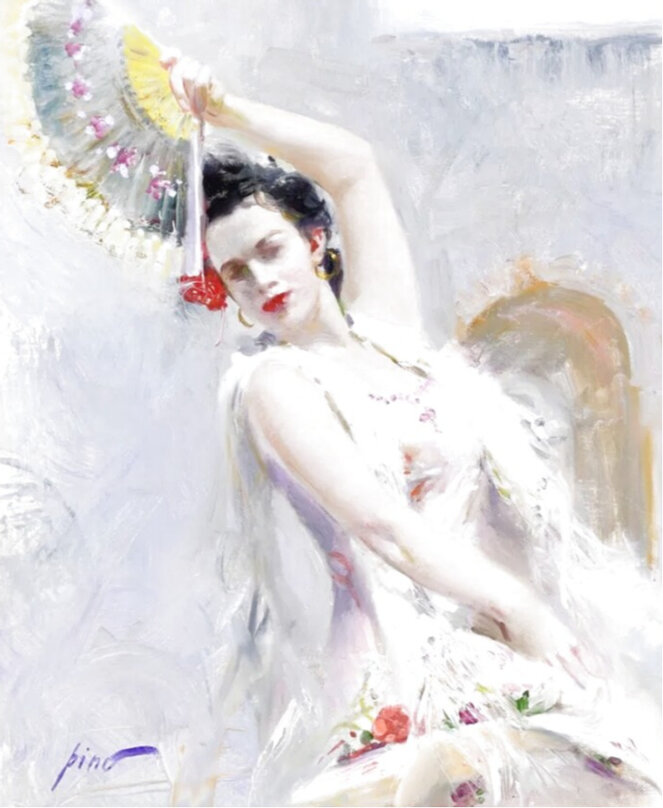 Pino Original Paintings, Watercolors, Drawings And Works On Paper