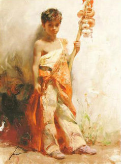 Young Peddler Limited Edition Print - Pino Young Peddler Limited Edition Print - Pino