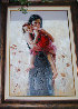 Maternal Instincts 2002 Embellished Limited Edition Print by Pino - 2 Maternal Instincts 2002 Embellished Limited Edition Print by Pino - 2