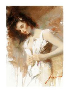 White Camisole 2008 Limited Edition Print - Pino White Camisole 2008 Limited Edition Print - Pino