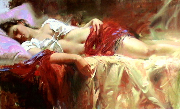 Restful PP 2005 Limited Edition Print by Pino Restful PP 2005 Limited Edition Print by Pino