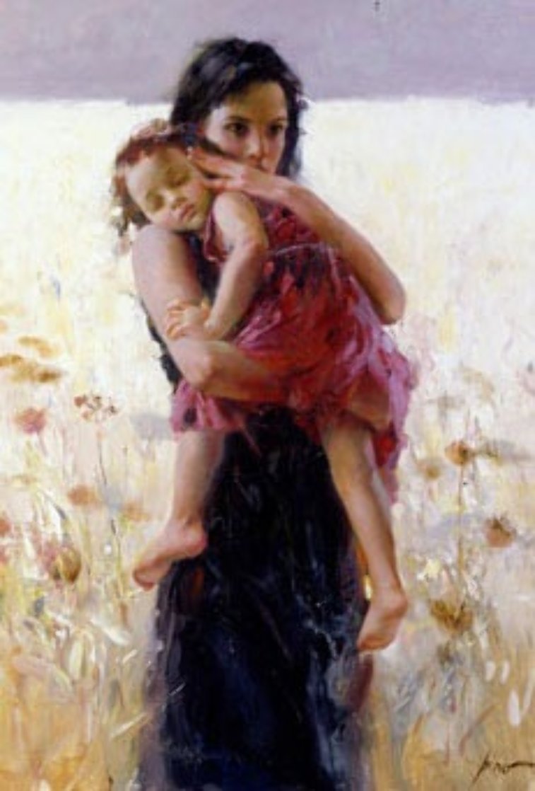 Maternal Instincts 2008 Limited Edition Print by Pino Maternal Instincts 2008 Limited Edition Print by Pino