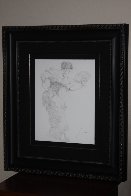 Flamenco Dancer Drawing 2010 30x26 Drawing by Pino - 2 Flamenco Dancer Drawing 2010 30x26 Drawing by Pino - 2