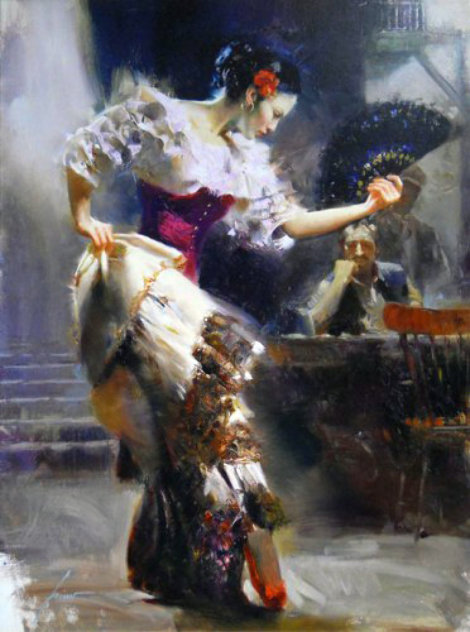 Dancer - Huge - 49x39 Limited Edition Print by  Pino
