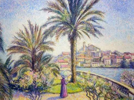 Le Palmier Du Jardin Catharina a Cannes 2011 - France Limited Edition Print - H. Claude Pissarro