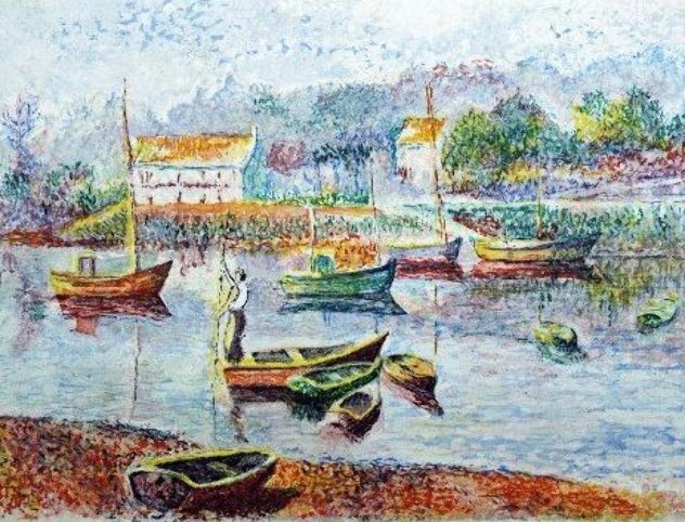 l' Embaracadere 1990 Limited Edition Print by H. Claude Pissarro