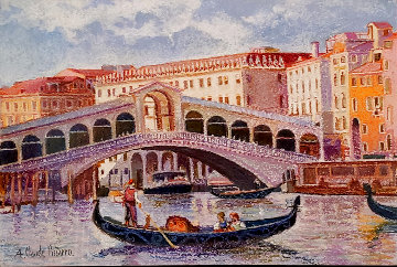 Venise, La Gondole De Lodovico Pastel 2013 33x38 Works on Paper (not prints) - H. Claude Pissarro Venise, La Gondole De Lodovico Pastel 2013 33x38 Works on Paper (not prints) - H. Claude Pissarro