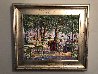 La Terrasse De l'empire (Boussy-les-bains) 2018 30x24 Original Painting by H. Claude Pissarro - 1