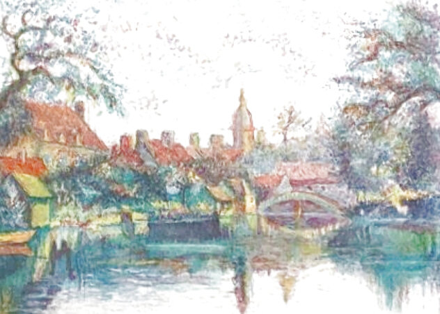 Silent River Limited Edition Print by H. Claude Pissarro