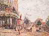 Avenue of the Street Vendor (State I) Limited Edition Print by H. Claude Pissarro - 0