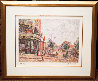 Avenue of the Street Vendor (State I) Limited Edition Print by H. Claude Pissarro - 1