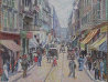 La Rue St. Ferreole a Marseille 2001 15x20 Original Painting by H. Claude Pissarro - 2