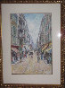 La Rue St. Ferreole a Marseille 2001 15x20 Original Painting by H. Claude Pissarro - 1