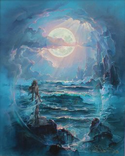 Through a Moonlit Dream 2004 Limited Edition Print - John Pitre Through a Moonlit Dream 2004 Limited Edition Print - John Pitre