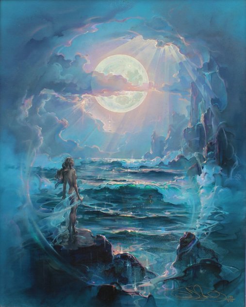 Through a Moonlit Dream 2004 Limited Edition Print by John Pitre