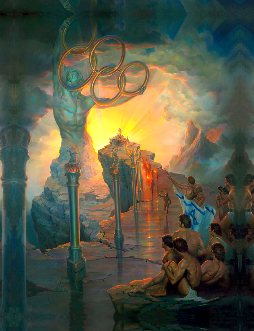 Israeli Martyrs 1981 Limited Edition Print by John Pitre