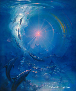 Of Consciousness and Light 1995 Limited Edition Print - John Pitre Of Consciousness and Light 1995 Limited Edition Print - John Pitre