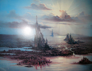 Commentary of Mankind Suite of 4 Limited Edition Print - John Pitre Commentary of Mankind Suite of 4 Limited Edition Print - John Pitre