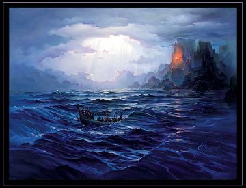 North Swell Rising 1993 Limited Edition Print - John Pitre