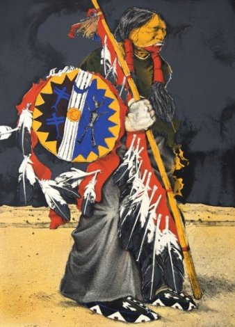 Whirlwind Warrior Limited Edition Print - Paul Pletka