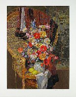 Carole's Poppies 1984 Limited Edition Print by Henri Plisson - 1 Carole's Poppies 1984 Limited Edition Print by Henri Plisson - 1