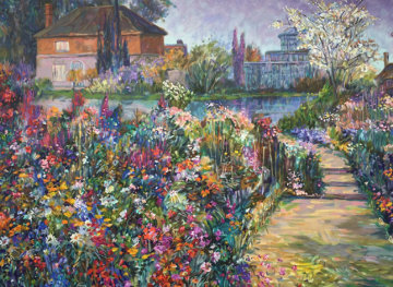 On Crystal Pond 1993 Limited Edition Print - Henri Plisson On Crystal Pond 1993 Limited Edition Print - Henri Plisson