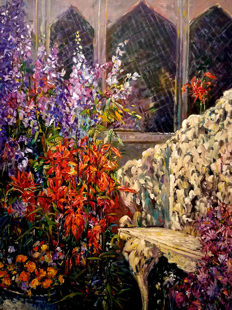 Place in the Garden PP Limited Edition Print by Henri Plisson
