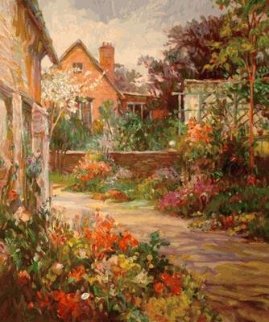 Chichester Garden PP Limited Edition Print - Henri Plisson Chichester Garden PP Limited Edition Print - Henri Plisson