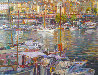 Boats By the Dock 1998 Limited Edition Print by Henri Plisson - 0