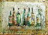 Bottles No. 7 30x40 Huge Original Painting by Dina Podolsky - 0