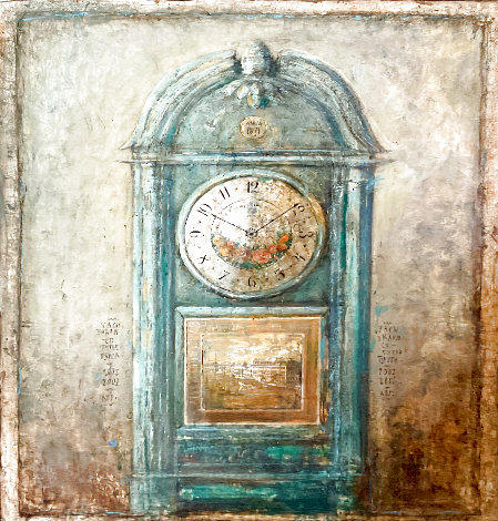 St. Petersburg Time 55x47 - Huge - Russia Original Painting - Dina Podolsky