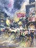 Streets of Bangkok 2004 39x31 - Thailand Original Painting by Attasit Pokpong - 2