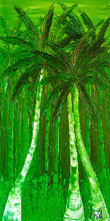 Musique De l\'été 2019 36x18 Original Painting - Jaline Pol Musique De l\'été 2019 36x18 Original Painting - Jaline Pol