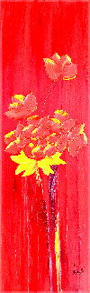 Percuhauts 2005 48x24 Super Huge Original Painting - Jaline Pol Percuhauts 2005 48x24 Super Huge Original Painting - Jaline Pol